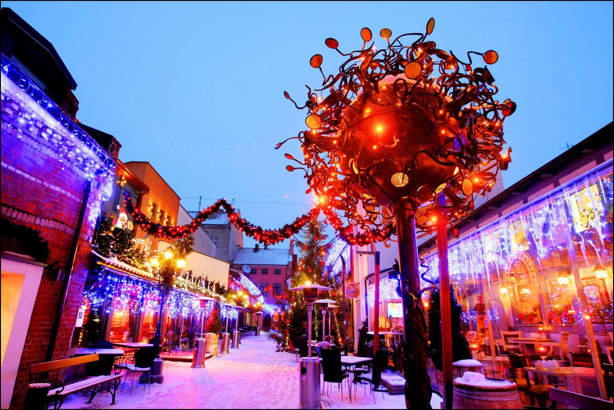 Friedricho Pasazas Hotel Klaipėda Exterior foto